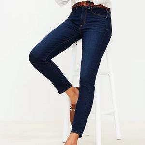 LOFT High Rise Skinny Jeans NWOT